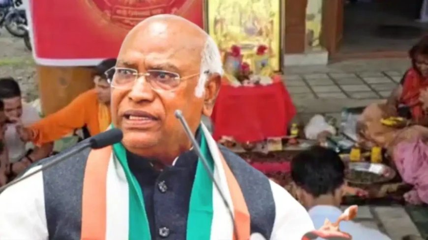 हल्द्वानी में खरगे की रैली के बाद शुद्धिकरण पर FIR, अज्ञात के खिलाफ केस दर्ज