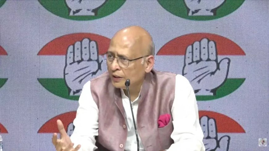 सिंघवी का आरोप: ज्ञानेश कुमार ने चुनाव आयोग को हाईजैक किया, चुनाव रद्द हों