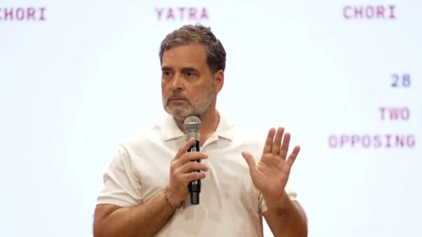 राहुल गांधी का सीईसी ज्ञानेश कुमार पर हमला: 2023 के कानून और चुनाव धांधली पर उठाए सवाल