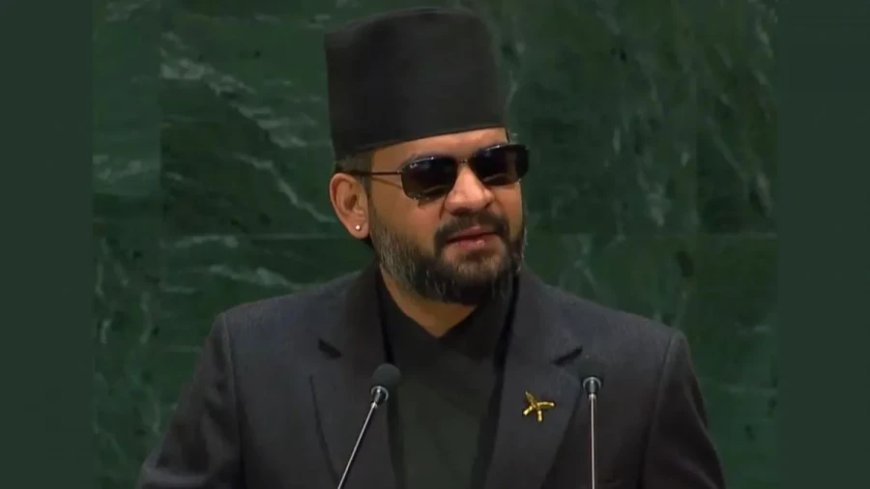 बालेन शाह ने UNGA में भारत-चीन का जताया आभार, हिमालयन क्लाइमेट रेजिलिएंस मैकेनिज्म का रखा प्रस्ताव