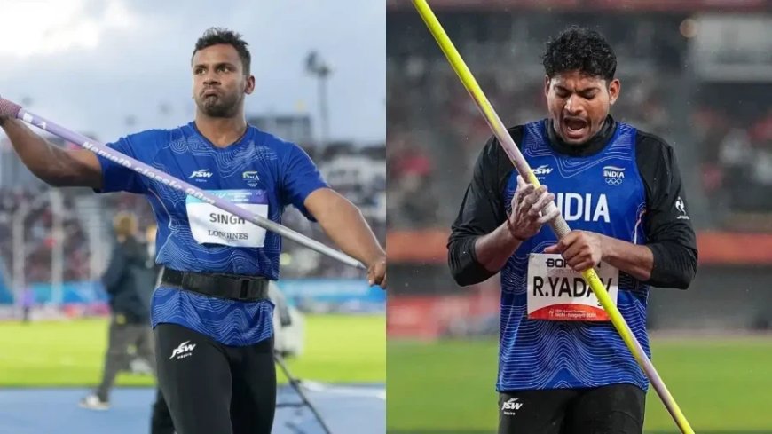 जैवलिन थ्रो: यश वीर ने जीता सिल्वर और रोहित को मिला ब्रॉन्ज, नीरज के बिना आए 2 मेडल