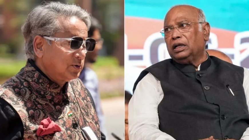 खरगे की थरूर को नसीहत: गांधी जयंती पर सिर्फ अंग्रेजी लेख न लिखें, धरने में भी आएं