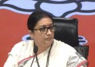 स्मृति ईरानी का कांग्रेस पर प्रहार: उपचुनाव में बीजेपी की जीत पर बोलीं 'भीड़तंत्र को लोकतंत्र ने दिया जवाब'