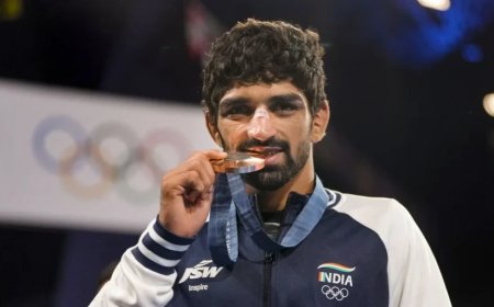अमन सहरावत ने जीता गोल्ड: 57 किलोग्राम कुश्ती के रोमांचक फाइनल में पलटा पासा