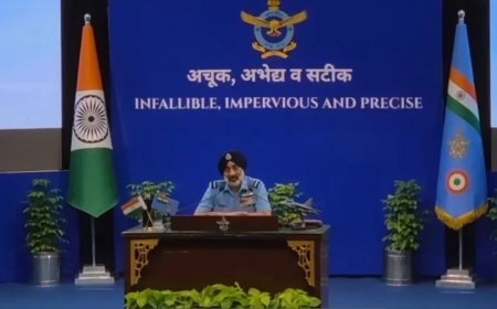 वायु सेना प्रमुख एपी सिंह का बयान: अलग ड्रोन फोर्स की जरूरत नहीं, पाकिस्तान के 5th जेनरेशन जेट पर दी प्रतिक्रिया