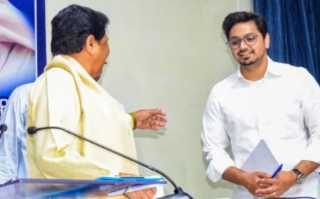 मायावती का बड़ा फैसला: आकाश आनंद की बसपा में वापसी, मिला राष्ट्रीय संयोजक का पद
