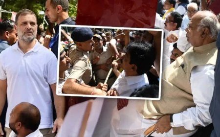इंडिया ब्लॉक का प्रदर्शन: राहुल और प्रियंका गांधी का चुनाव आयोग के खिलाफ मार्च, ज्ञानेश कुमार के इस्तीफे की मांग