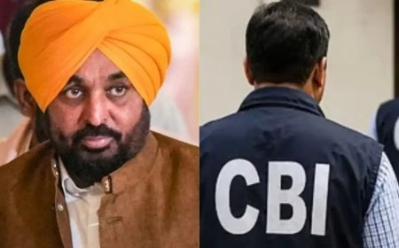 पंजाब सीएम भगवंत मान के कैंप ऑफिस पर सीबीआई का छापा, ओएसडी भी रडार पर