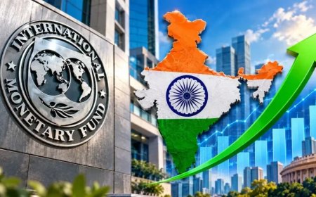 भारत की आर्थिक रफ्तार से दुनिया दंग: IMF ने 2026 के लिए जीडीपी ग्रोथ अनुमान बढ़ाकर 7 प्रतिशत किया