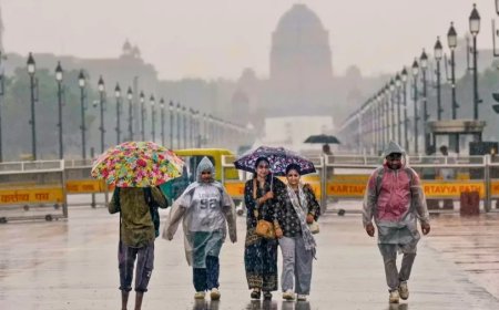दिल्ली-एनसीआर में झमाझम बारिश: वेस्टर्न डिस्टर्बेंस के कारण बदला मौसम, आईएमडी ने जारी किया ऑरेंज अलर्ट