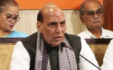 राजनाथ सिंह का कांग्रेस पर प्रहार: बांग्लादेश की तर्ज पर सत्ता परिवर्तन की साजिश का आरोप