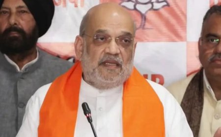 अमित शाह का AAP सरकार पर बड़ा हमला, कहा- पंजाब को अंधेरे में धकेला, ड्रग्स कारोबार बेकाबू