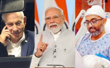 पीएम मोदी और कैप्टन स्मित मच्छार को बेंजामिन नेतन्याहू ने स्वतंत्रता दिवस पर मशाल प्रज्वलित करने के लिए बुलाया