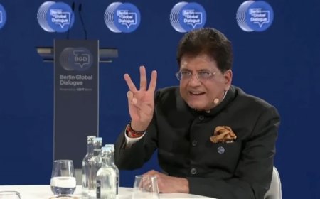 पीयूष गोयल ने जर्मनी में अमीर देशों को खरी-खरी सुनाई, जलवायु फंड पर खोली पोल