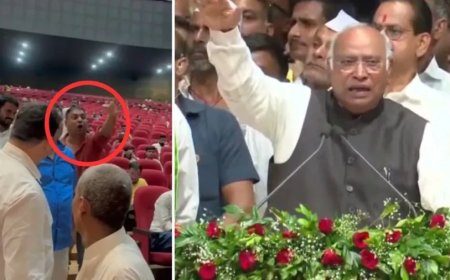 मल्लिकार्जुन खरगे के बयान पर पटना में हंगामा, मोदी के पिता पर टिप्पणी, जानें मुख्य अपडेट