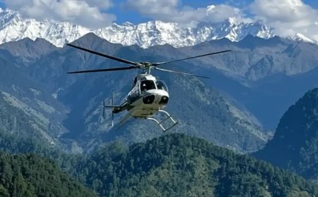 उत्तराखंड में जोशीमठ के पास हेलिकॉप्टर क्रैश, बद्रीनाथ से लौट रहे 6 की मौत