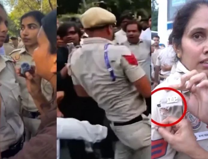 दिल्ली कांग्रेस प्रदर्शन: राहुल और प्रियंका गांधी पर FIR, पुलिसकर्मियों से बदसलूकी के वीडियो आए सामने