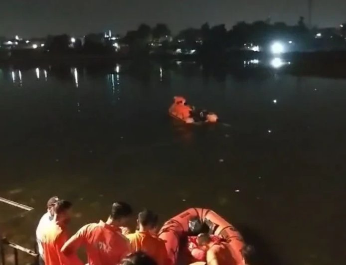 राजस्थान के कोटा में बड़ा हादसा, दुर्गा विसर्जन के दौरान कोटड़ी नहर में पलटी नाव और चार लोग बहे