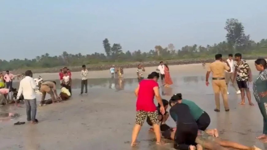रायगढ़ में बड़ा हादसा: दिवेआगर बीच पर डूबे पुणे के 8 छात्र, पिकनिक मनाते समय हुई मौत