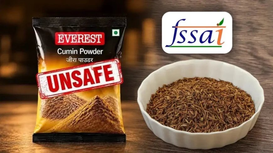 FSSAI का बड़ा एक्शन: एवरेस्ट जीरा पाउडर मार्केट से बाहर और क्रिएटिव बेकर्स का लाइसेंस सस्पेंड