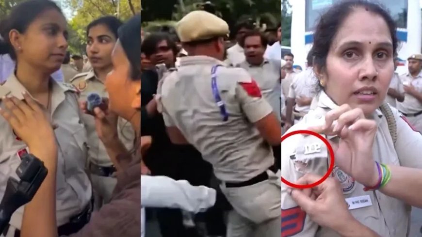 दिल्ली कांग्रेस प्रदर्शन: राहुल और प्रियंका गांधी पर FIR, पुलिसकर्मियों से बदसलूकी के वीडियो आए सामने