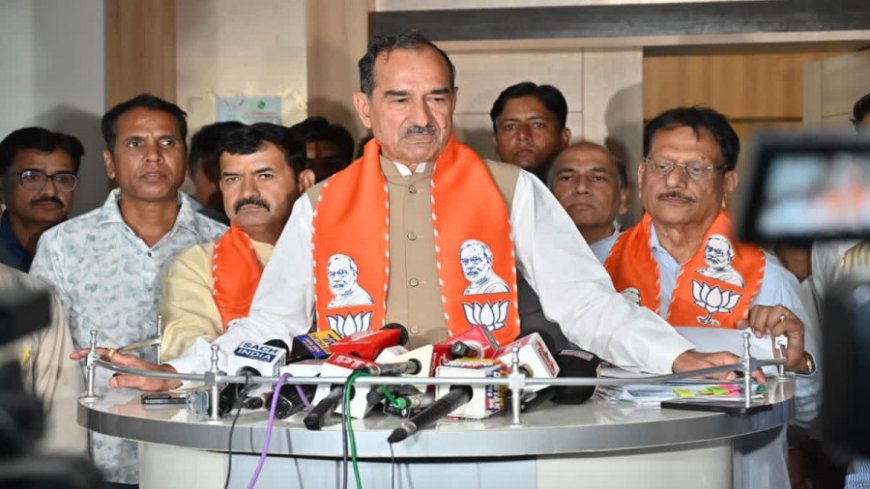 SIR पर कांग्रेस के आरोपों पर भाजपा का पलटवार: मदन राठौड़ ने गहलोत से उनके नेताओं के आचरण पर मांगा जवाब