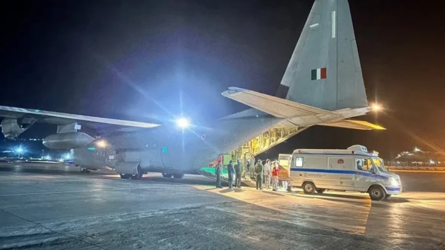 बड़ी खबर: IAF का रात में साहसिक एयरलिफ्ट मिशन, लेह से गंभीर मरीज को दिल्ली एम्स पहुंचाया